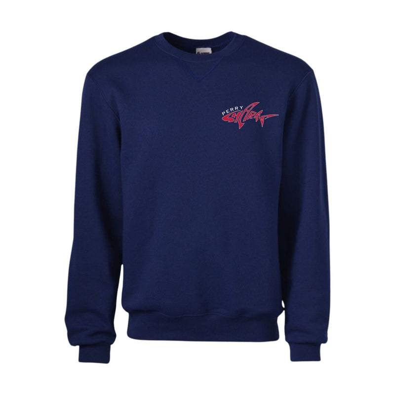 Perry School K-6th - Navy Crew Sweatshirt - Kids