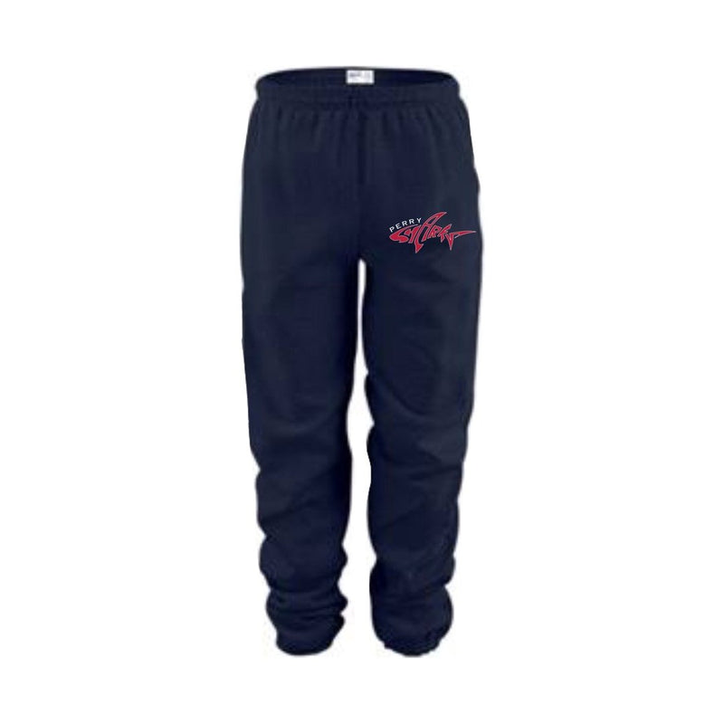 Perry School K-6th - Navy Sweatpants - Adult