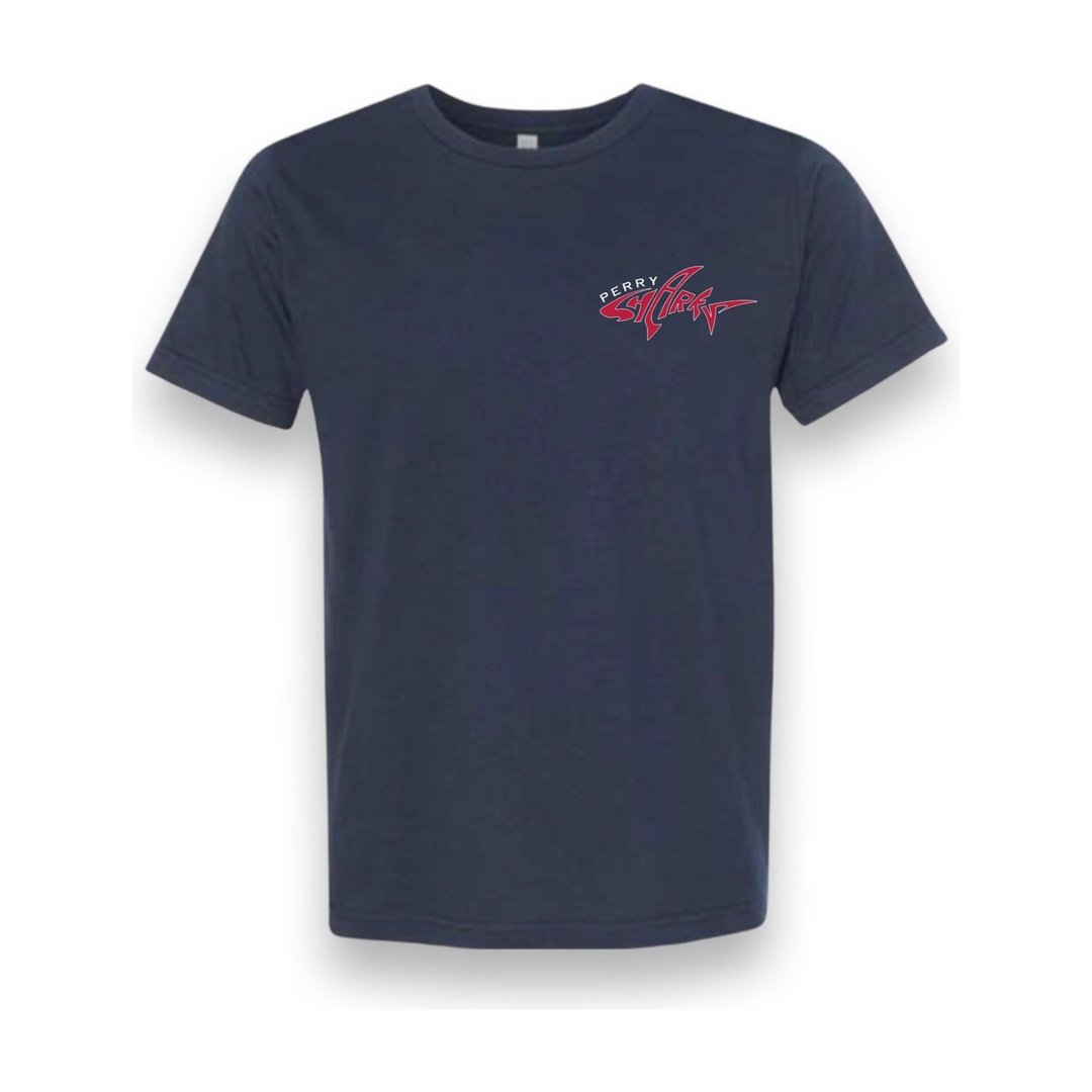 Perry School K-6th - Navy T-shirt - Adult