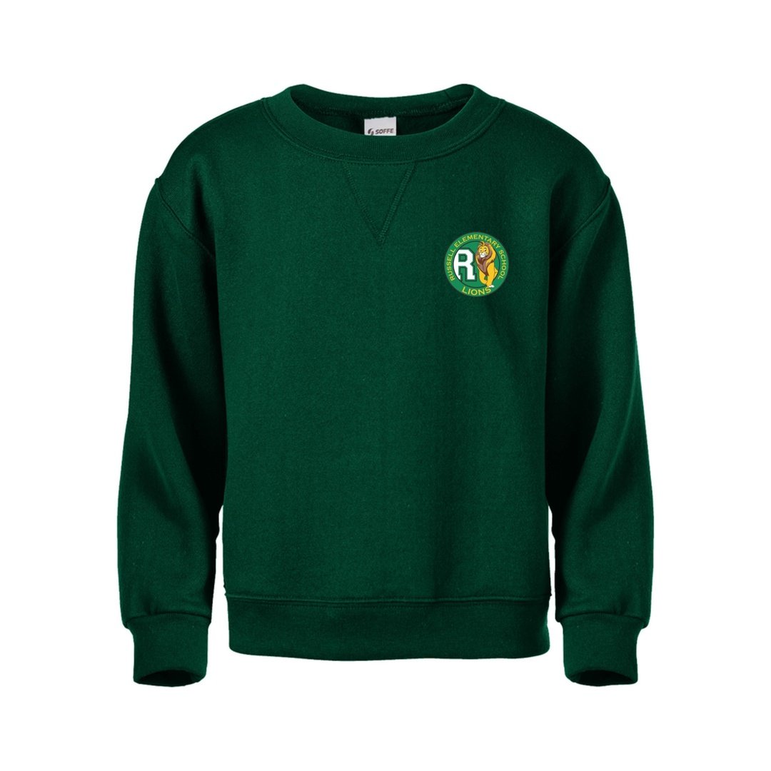 Russell Elementary - Crew Sweatshirt - Adult