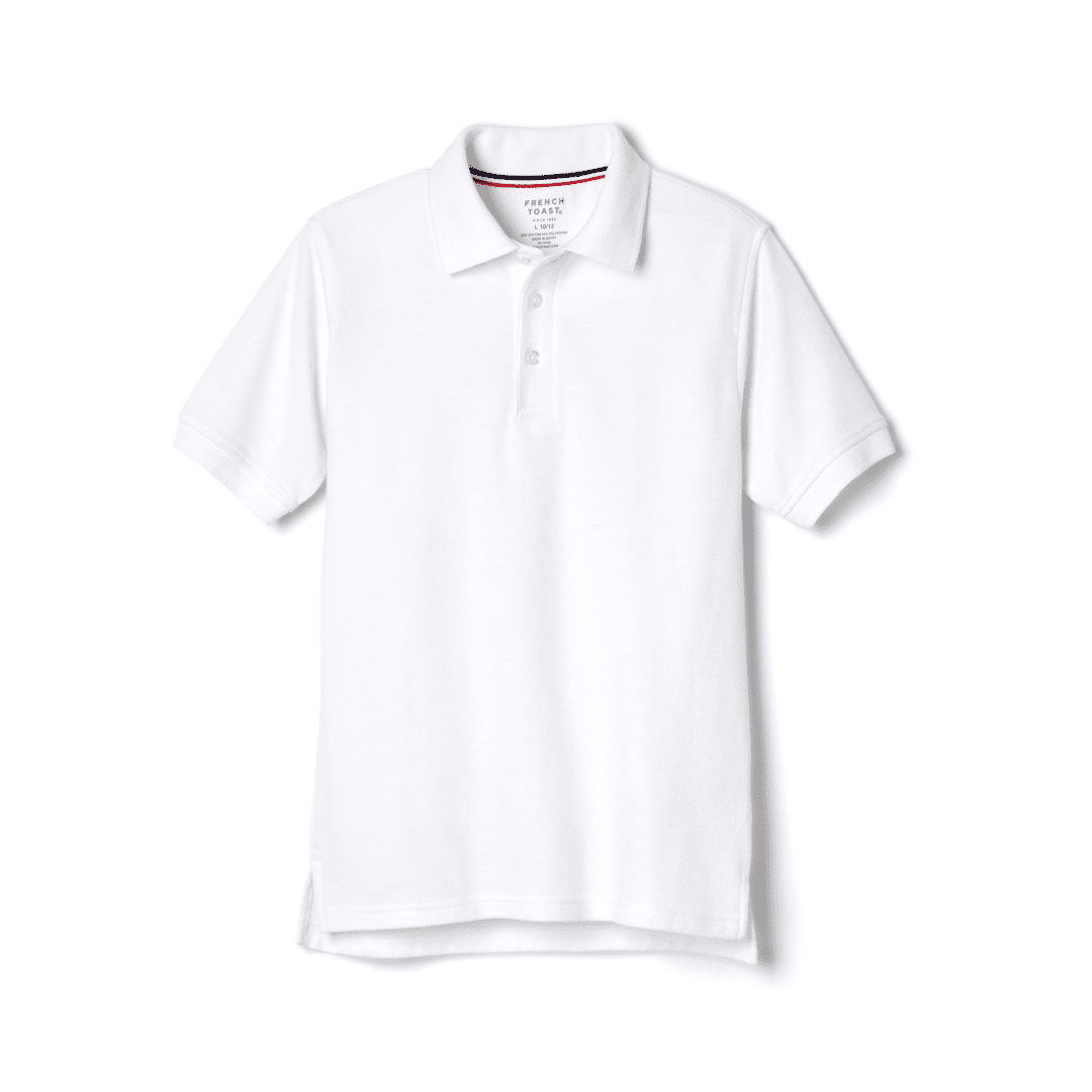 Veritas - Boy&#39;s Short Sleeve Pique Polo- No Logo