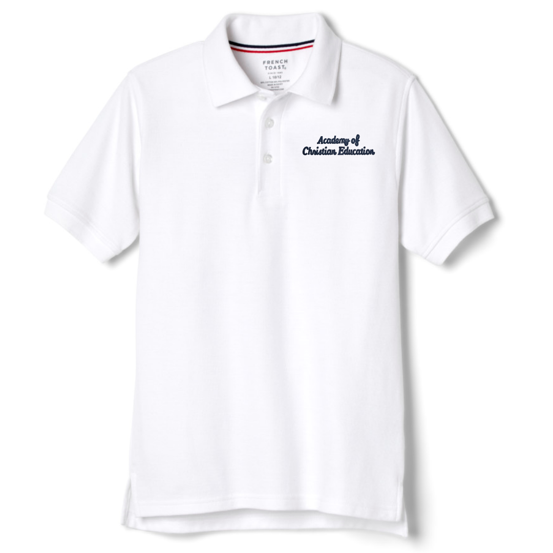 Academy of Christian Education - Co-Ed Youth / Adult Short Sleeve Pique Polos