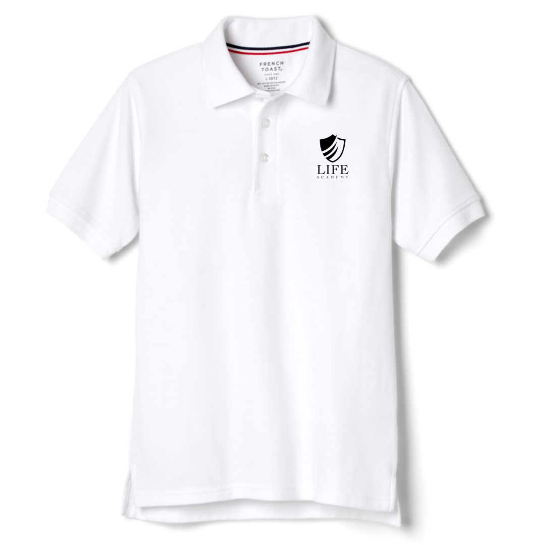 Life Academy - IN - Co-Ed Youth / Adult Short Sleeve Pique Polos