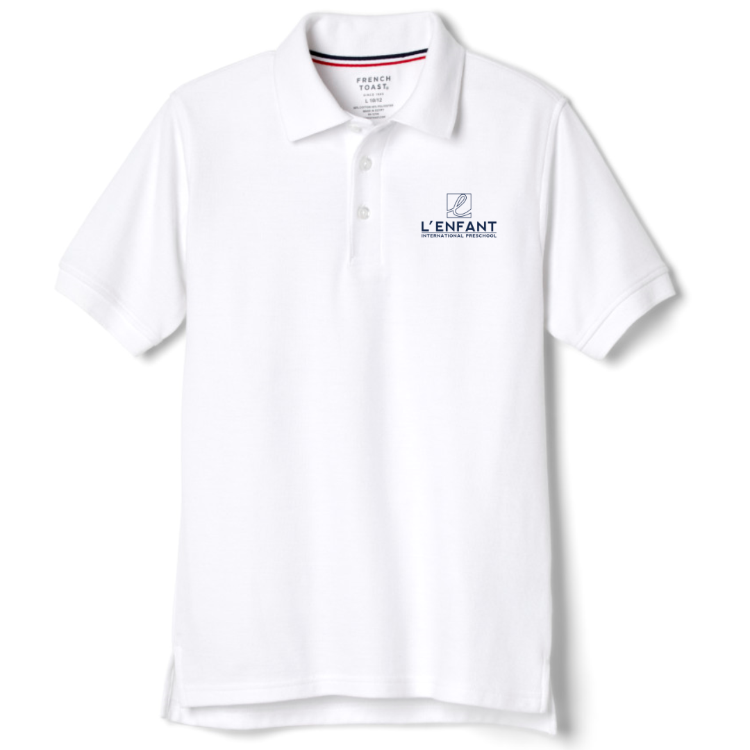 L'Enfant Montessori International Preschool - Co-Ed Youth / Adult Short Sleeve Pique Polos