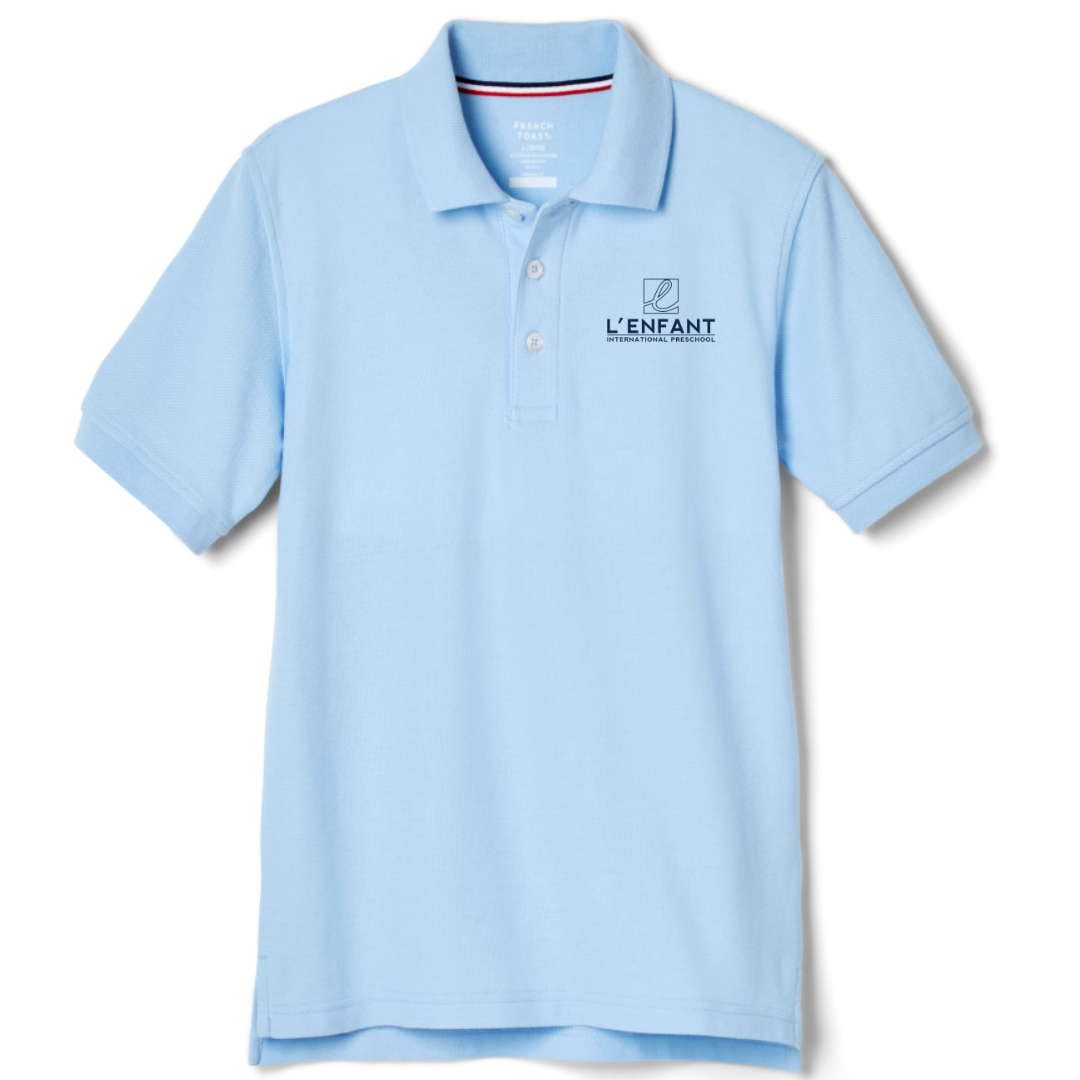 L'Enfant Montessori International Preschool - Co-Ed Youth / Adult Short Sleeve Pique Polos
