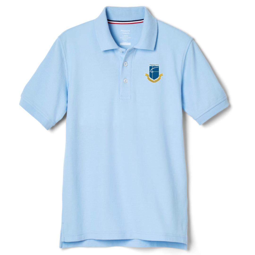 Trinity Classical School  - Boy's Youth / Adult Short Sleeve Pique Polos
