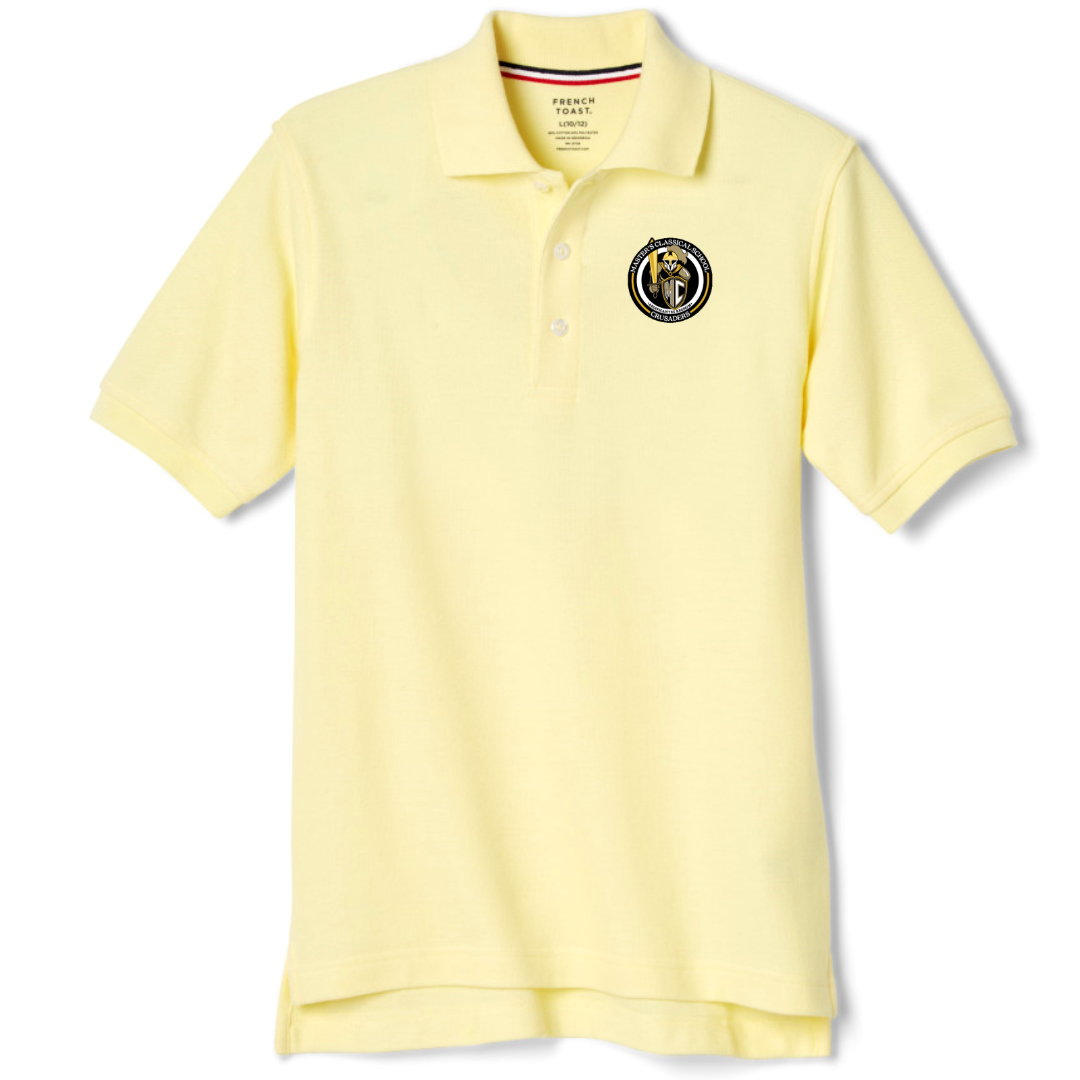 The Masters Class - Co-Ed Youth / Adult Short Sleeve Pique Polos