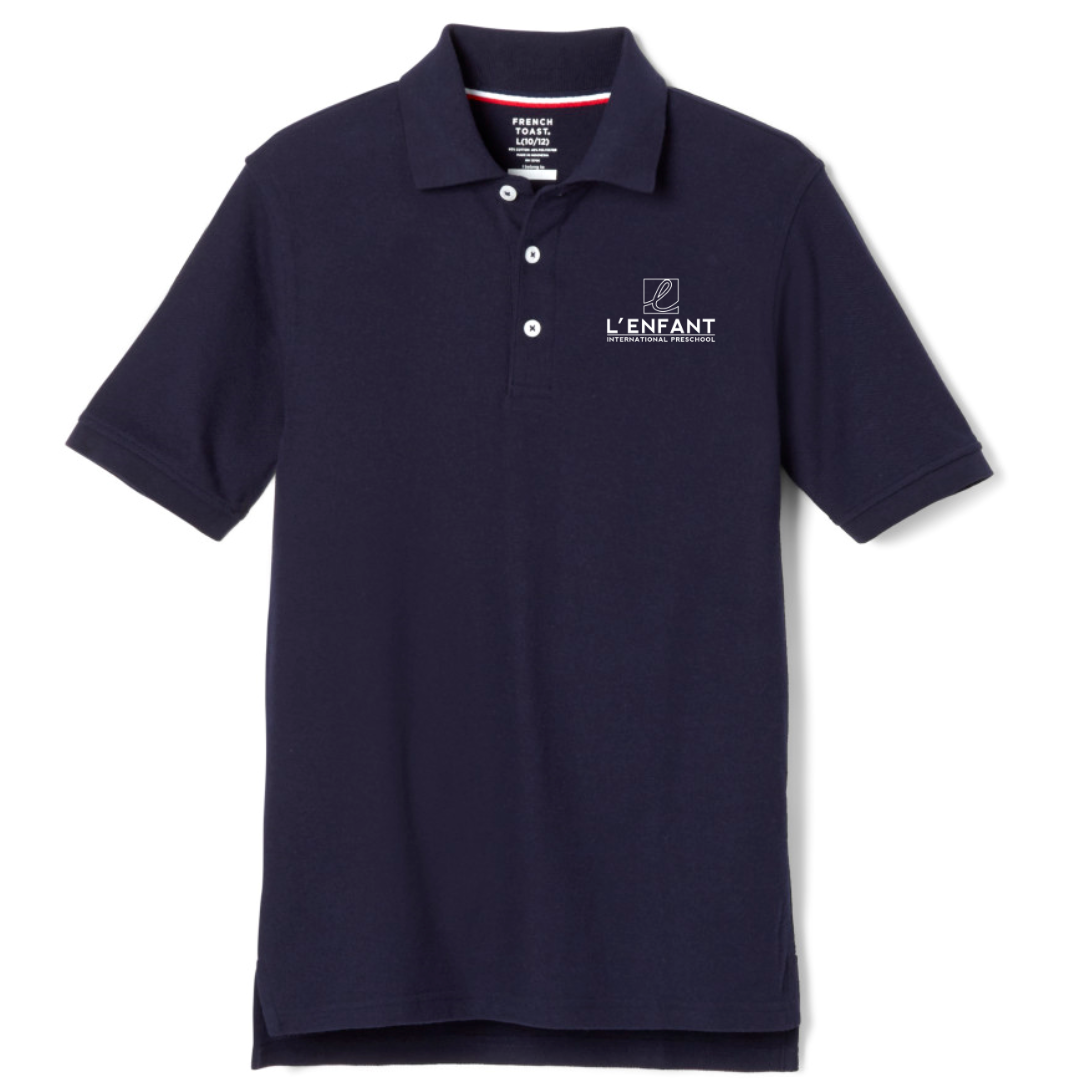 L'Enfant Montessori International Preschool - Co-Ed Youth / Adult Short Sleeve Pique Polos