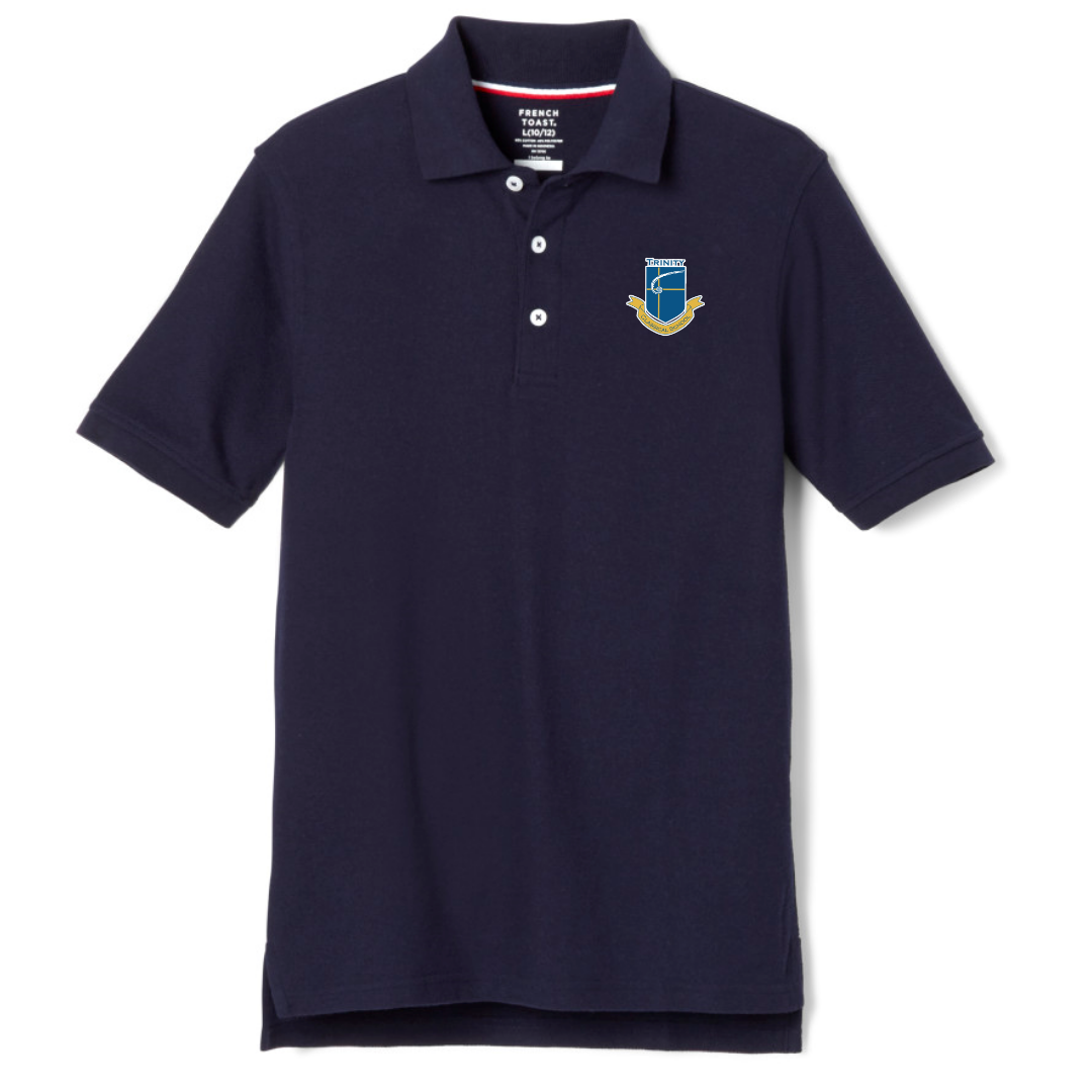 Trinity Classical School  - Boy's Youth / Adult Short Sleeve Pique Polos