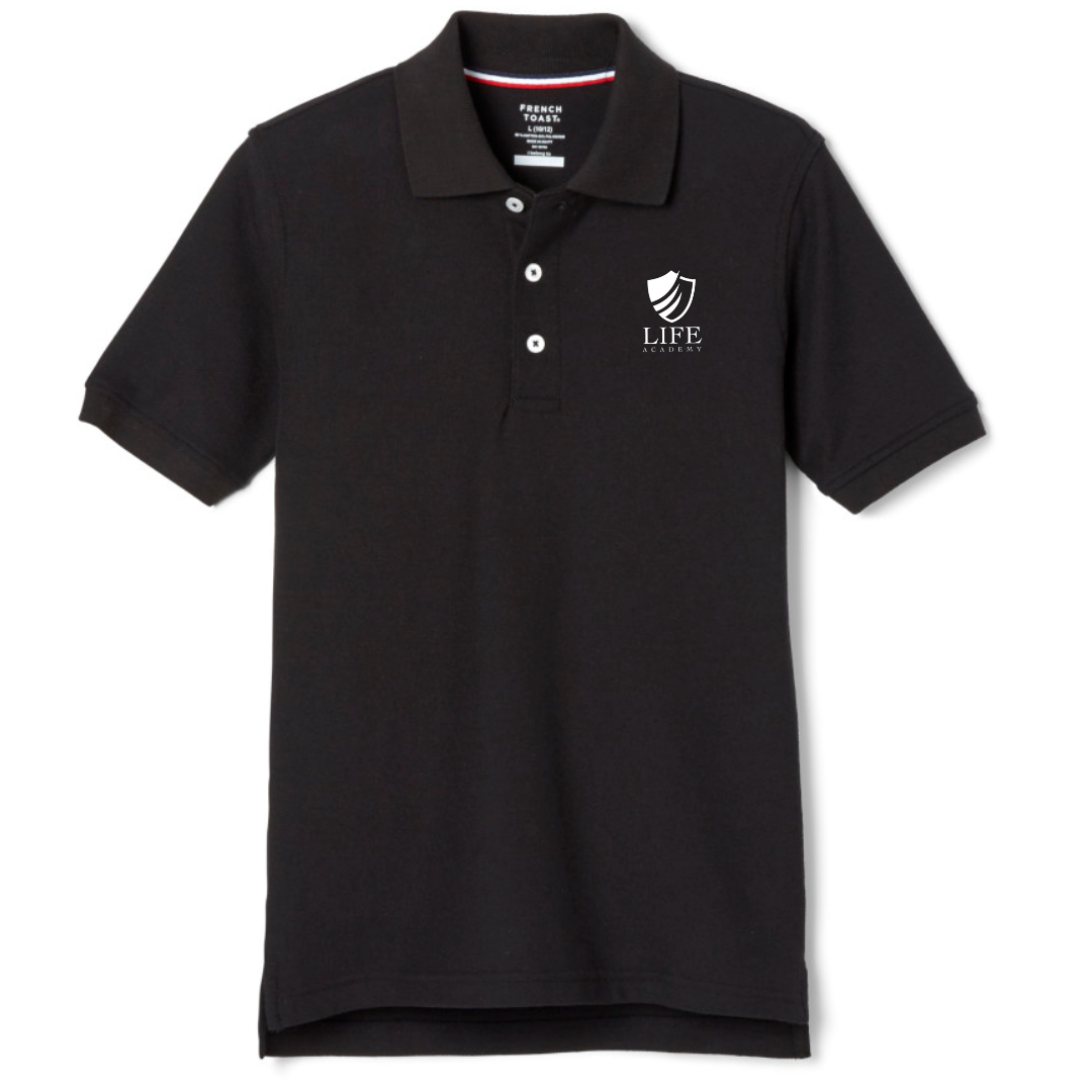 Life Academy - IN - Co-Ed Youth / Adult Short Sleeve Pique Polos