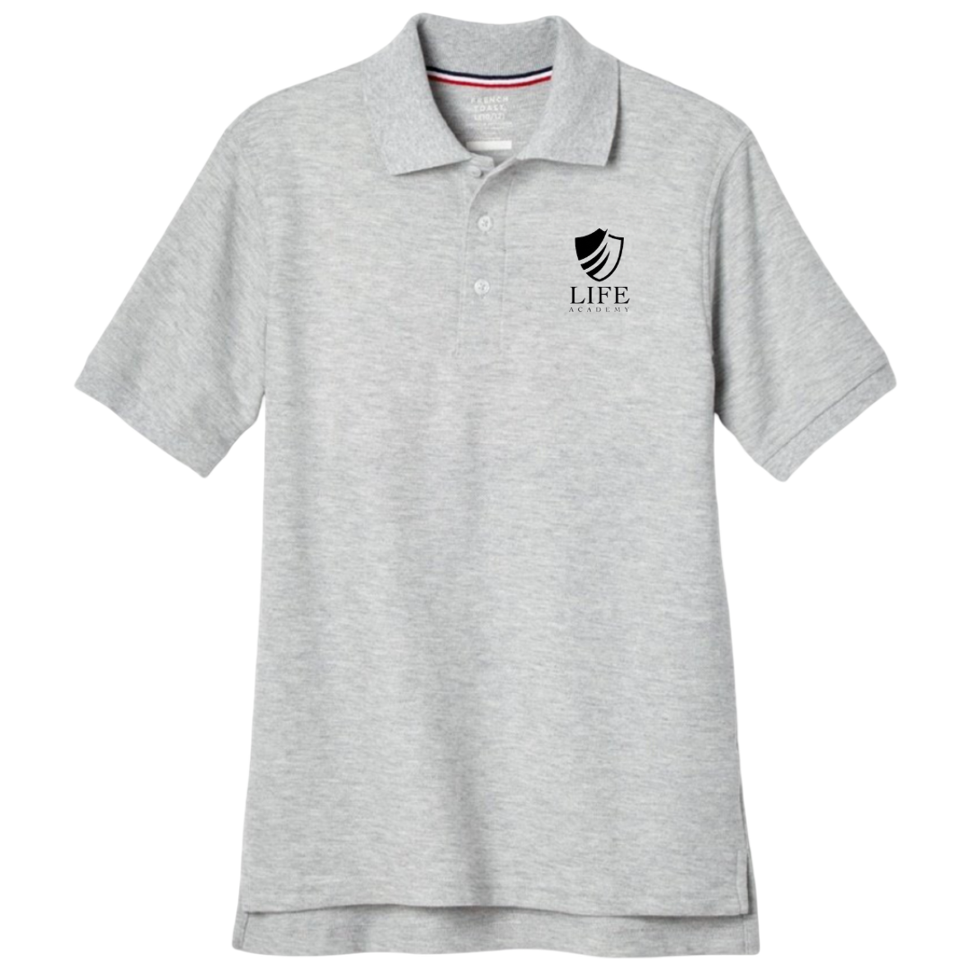 Life Academy - IN - Co-Ed Youth / Adult Short Sleeve Pique Polos