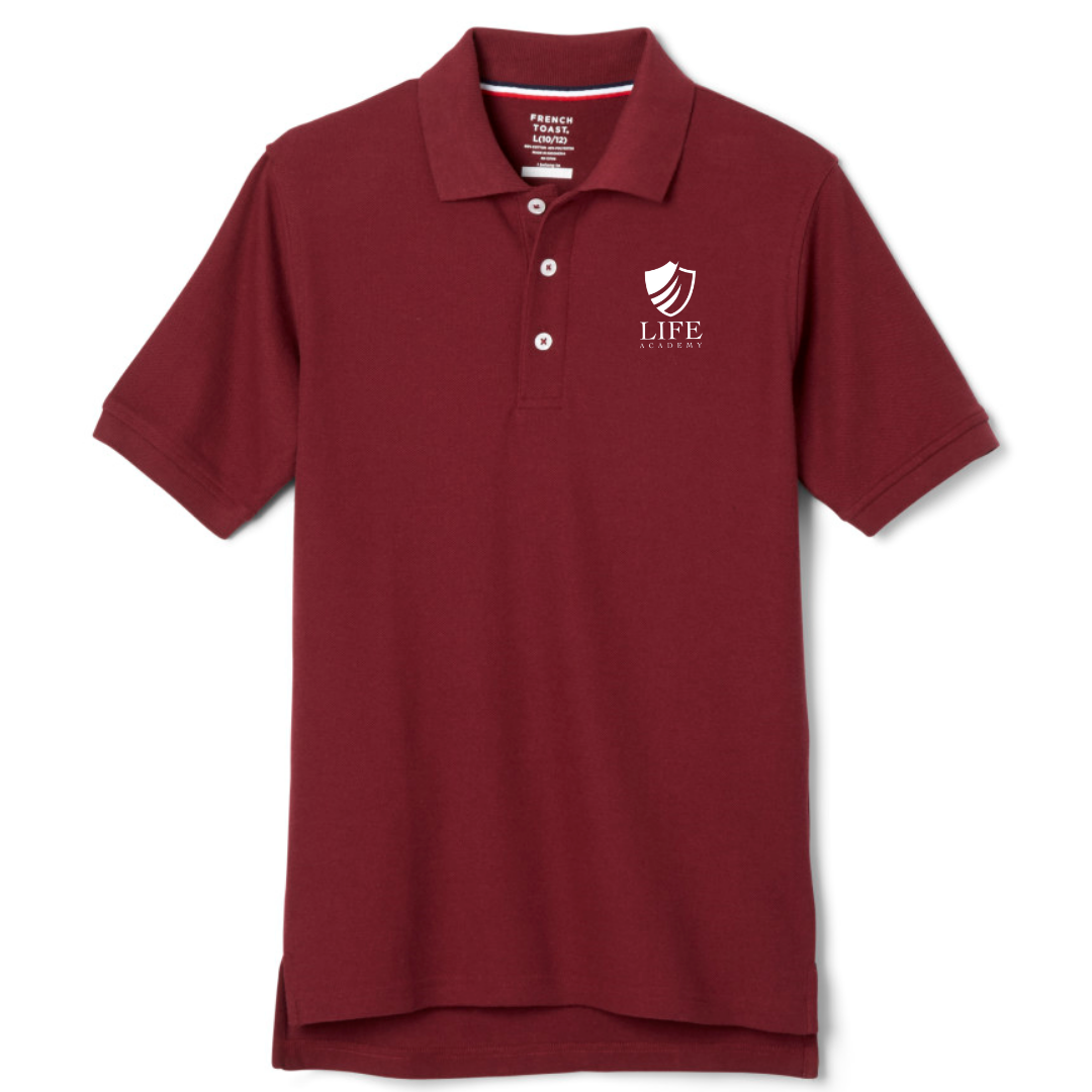 Life Academy - IN - Co-Ed Youth / Adult Short Sleeve Pique Polos