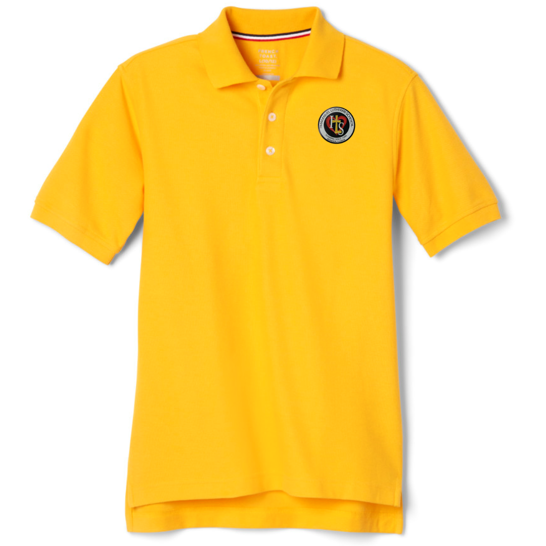 Immanuel Lutheran School - Co-Ed Youth / Adult Short Sleeve Pique Polos