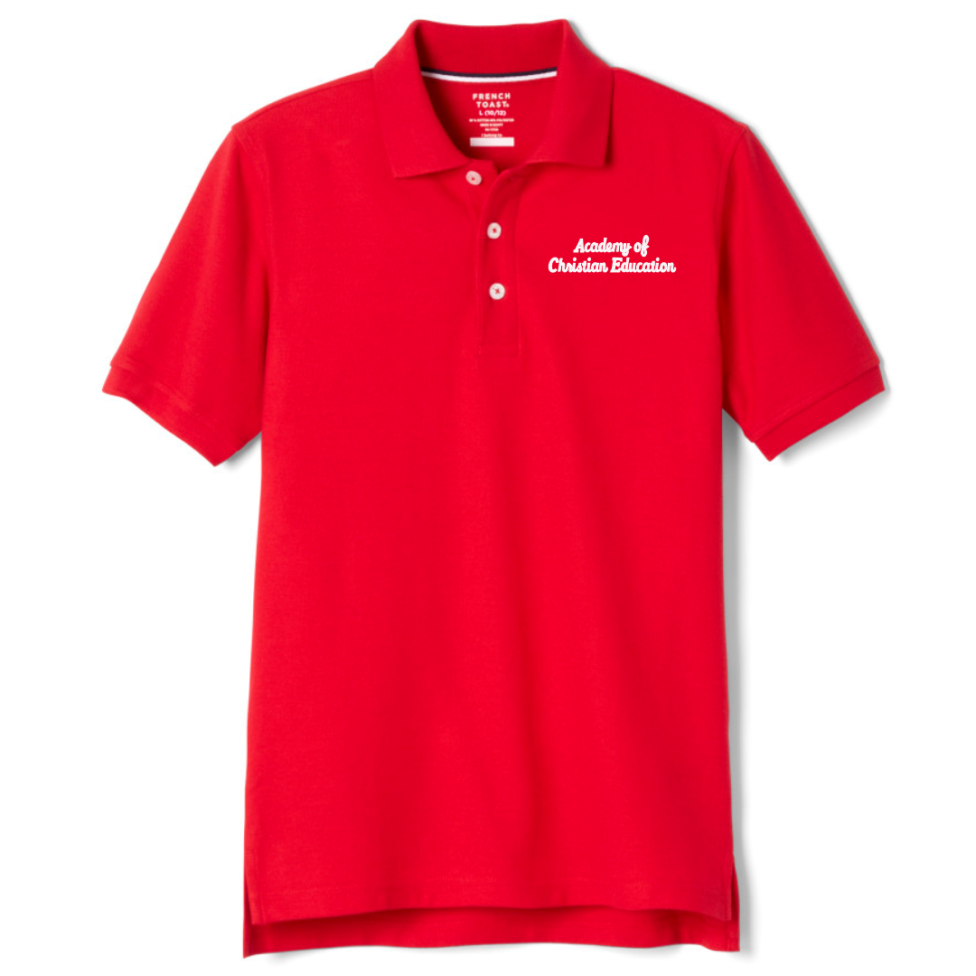 Academy of Christian Education - Co-Ed Youth / Adult Short Sleeve Pique Polos