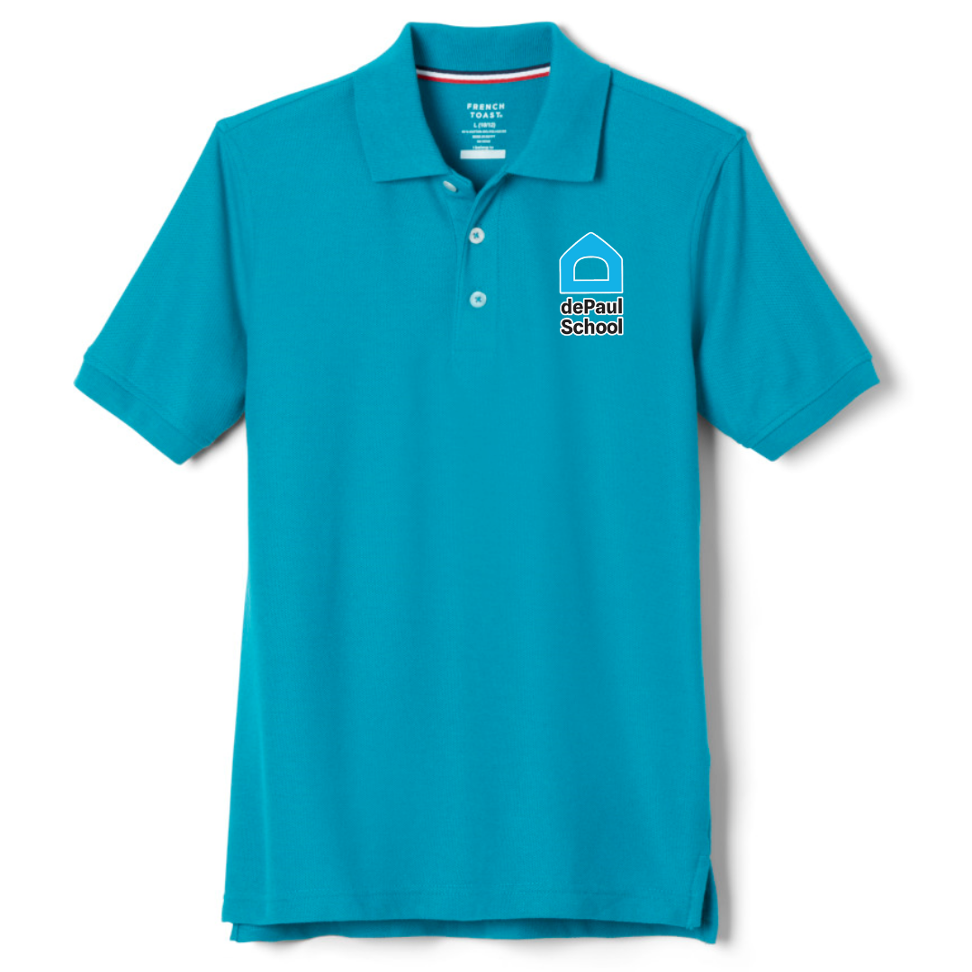 The DePAUL School - Co-Ed Youth / Adult Short Sleeve Pique Polos