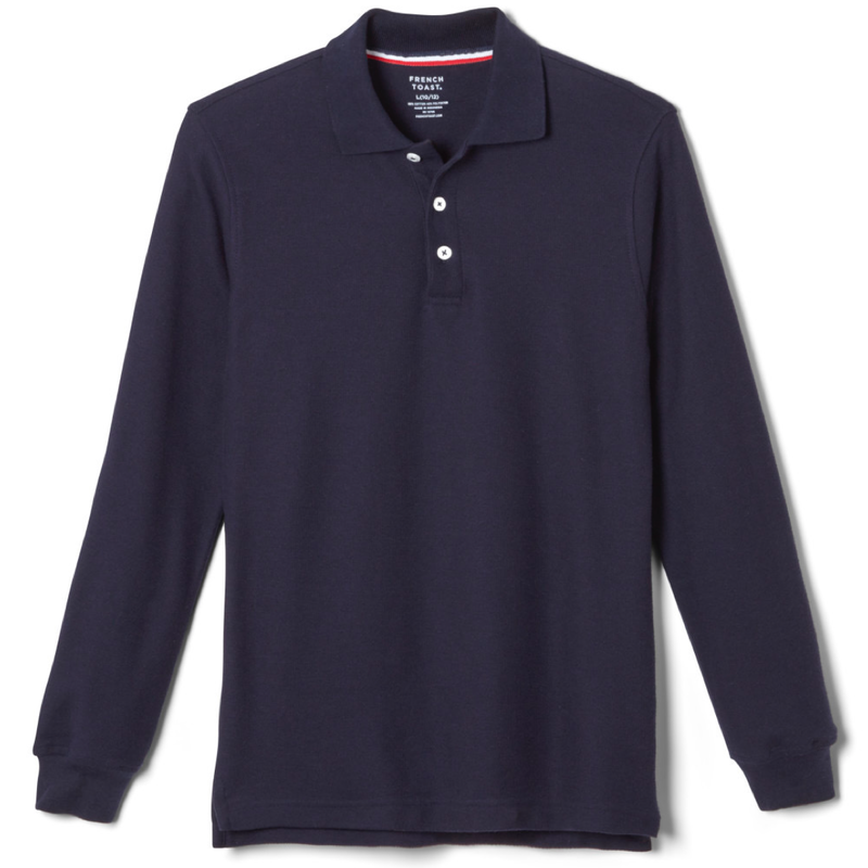 Apostolic  - Co-Ed Youth / Adult Long Sleeve Pique Polo - K-12th