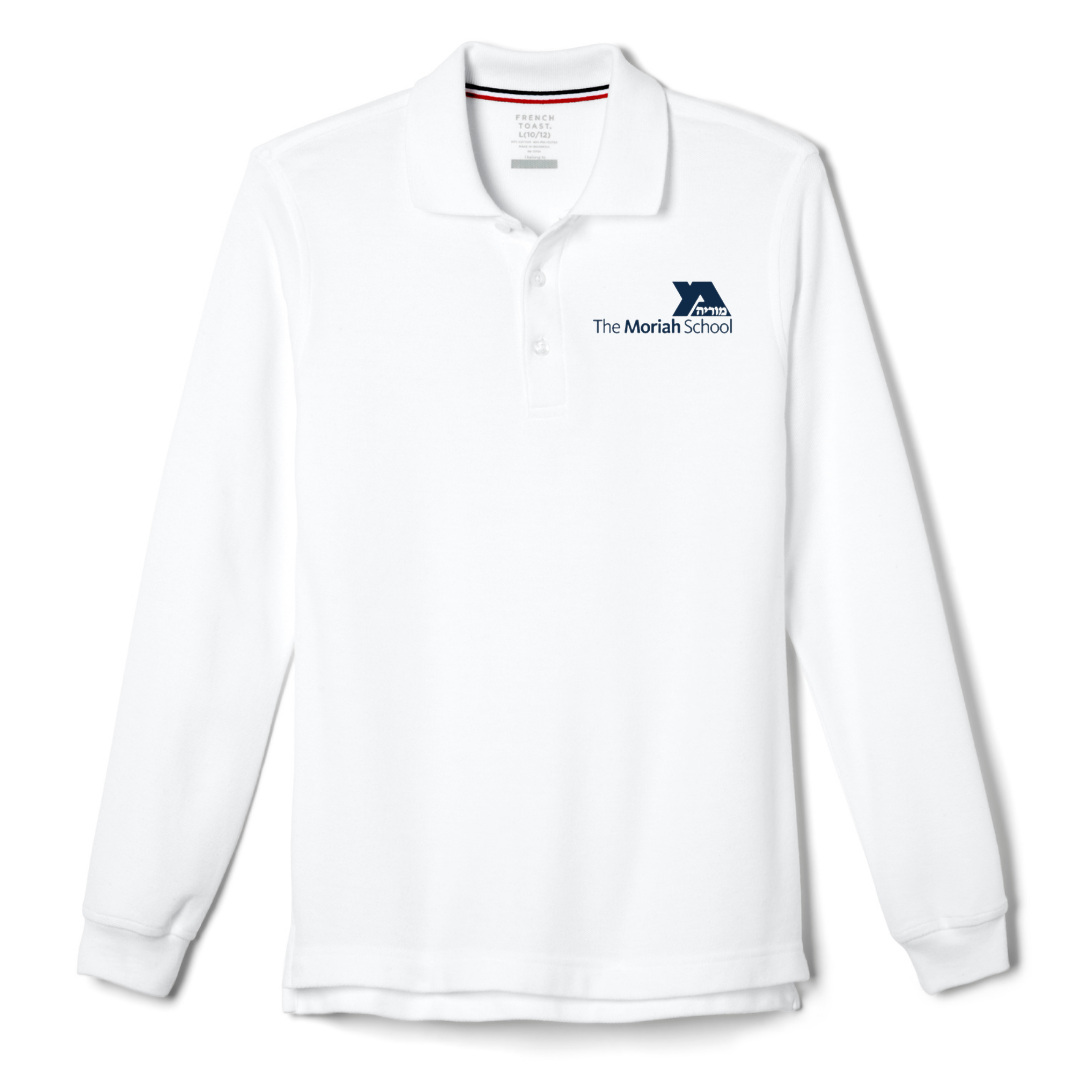 MORIAH - Co-Ed Youth / Adult Long Sleeve Pique Polo