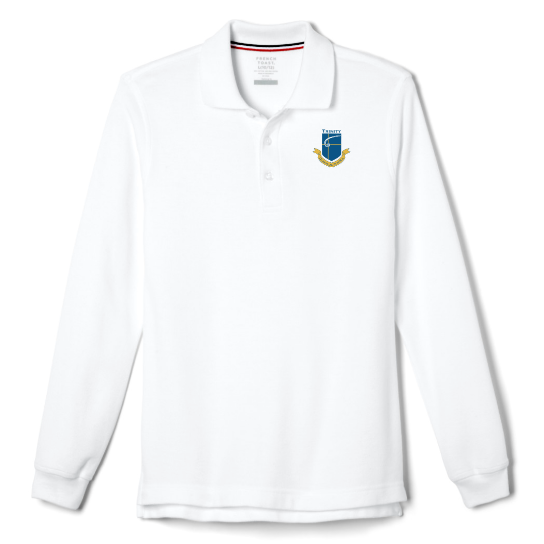 Trinity Classical School - Youth / Adult Co-Ed Long Sleeve Pique Polos