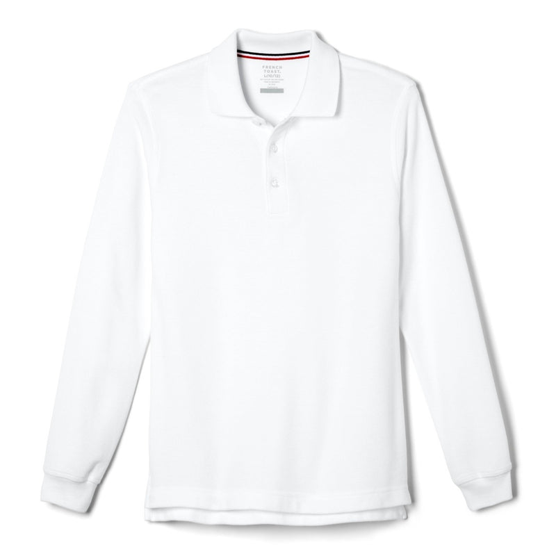 White Horse Academy - Boy's Long Sleeve Polo - Husky Kids