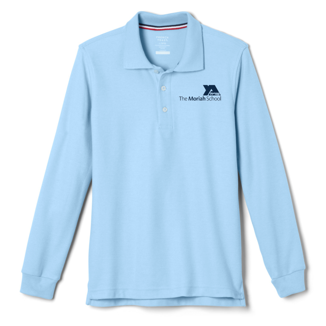 MORIAH - Co-Ed Youth / Adult Long Sleeve Pique Polo