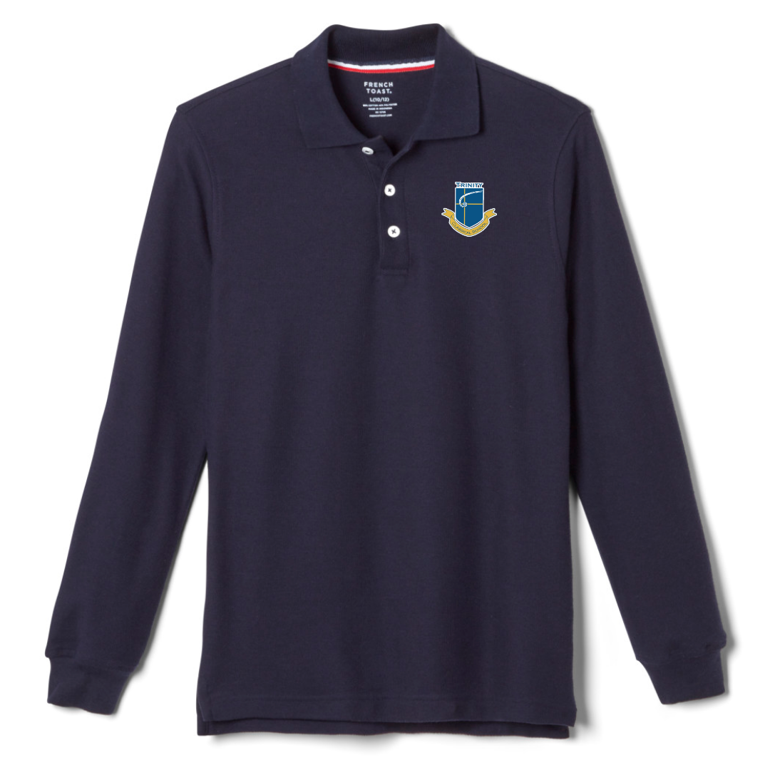 Trinity Classical School - Youth / Adult Co-Ed Long Sleeve Pique Polos
