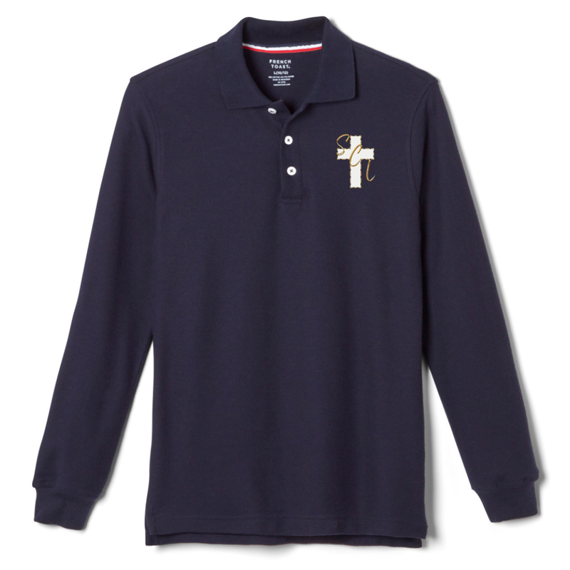 Seguin City Light - Co-Ed Youth / Adult Long Sleeve Pique Polo