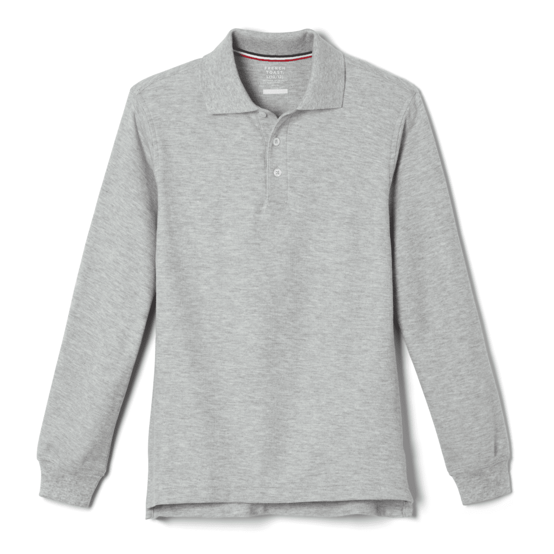 Parker Performing Arts - Youth / Adult Co-Ed Long Sleeve Pique Polos - No Logo