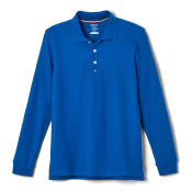 Harbor Christian Academy - CO-ED Long Sleeve Pique Polo - No Logo