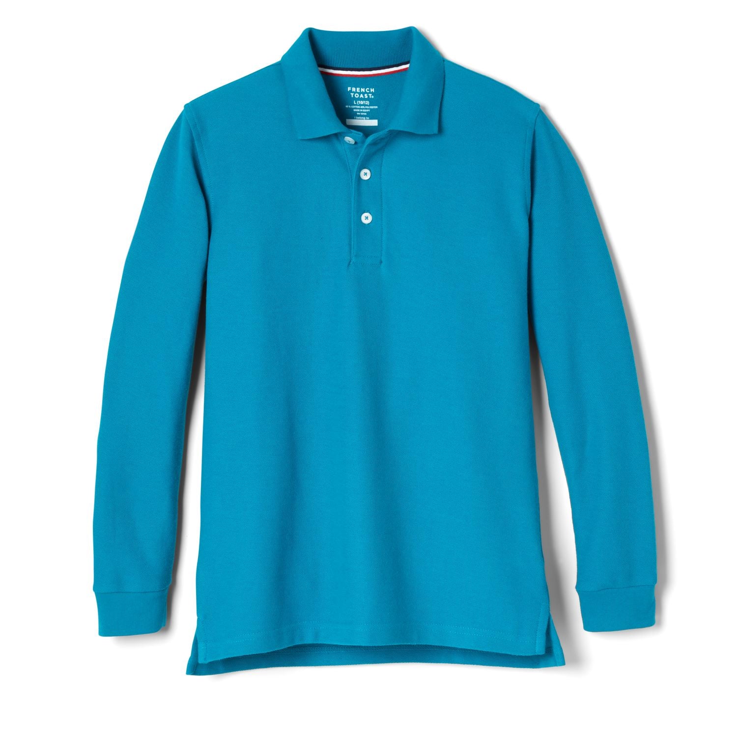 Harbor Christian Academy - CO-ED Long Sleeve Pique Polo - No Logo