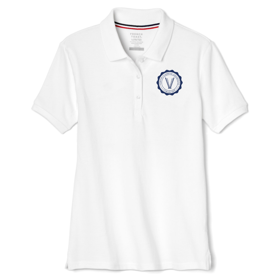 Veritas Classical - AR - Girl's / Young Women's Short Sleeve Stretch Pique Polos