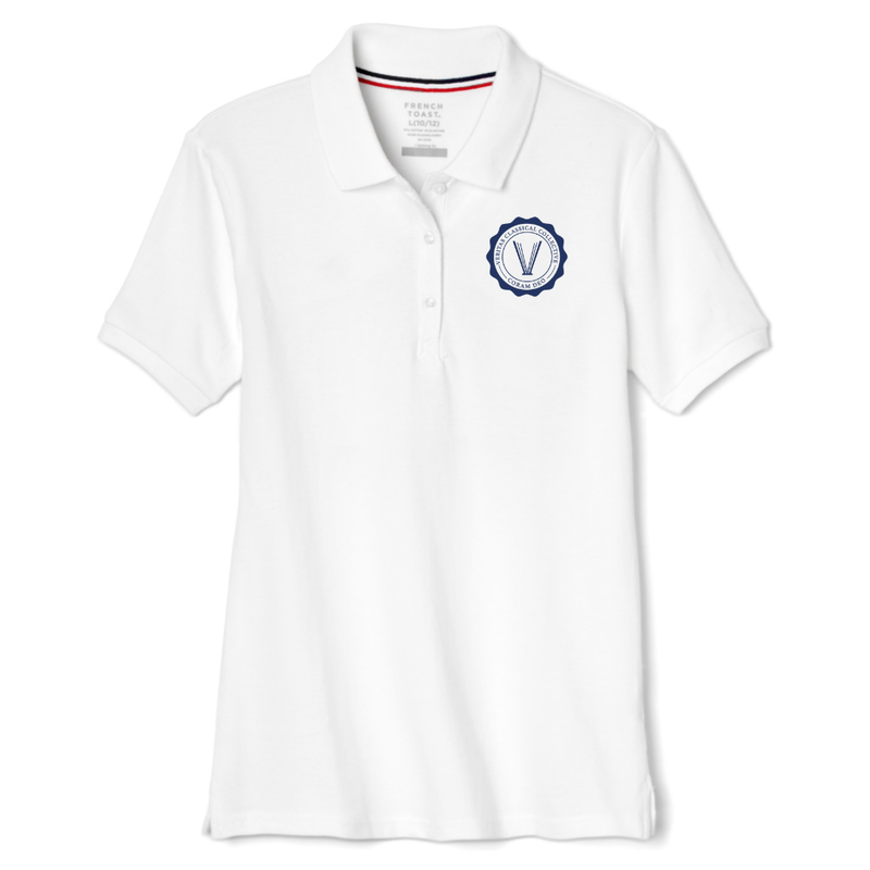 Veritas Classical - AR - Girl's / Young Women's Short Sleeve Stretch Pique Polos