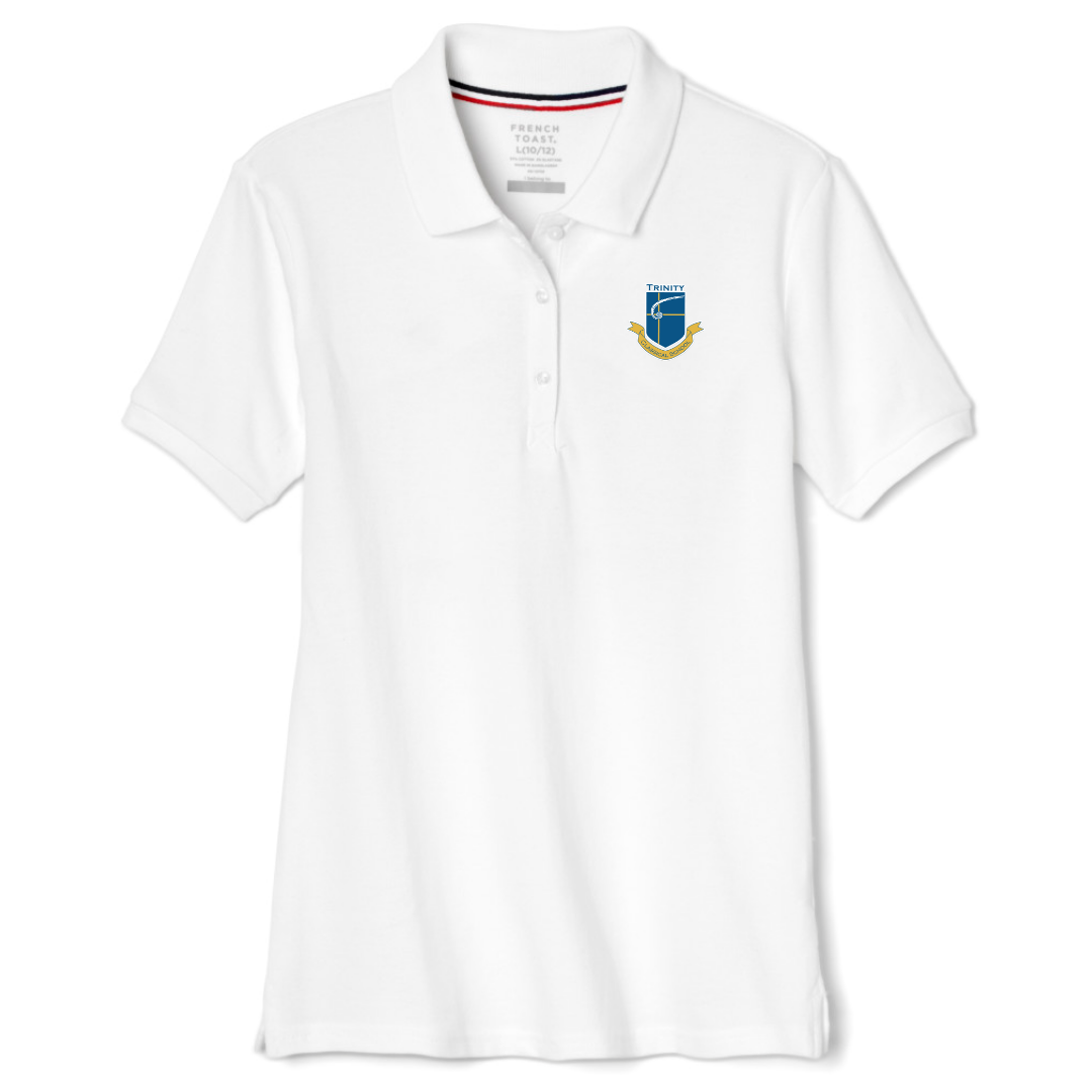 Trinity Classical School - Girl's / Young Women's Short Sleeve Stretch Pique Polos