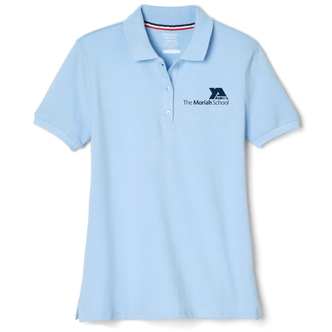 MORIAH - Girl's / Young Women's Short Sleeve Stretch Pique Polos