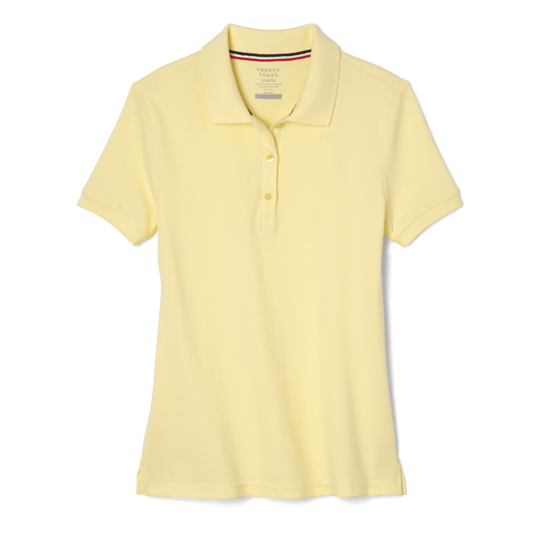 French Toast Short Sleeve Stretch Piqué Polo