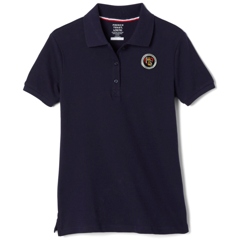 Immanuel Lutheran School - Girl's / Young Women's Short Sleeve Stretch Pique Polos