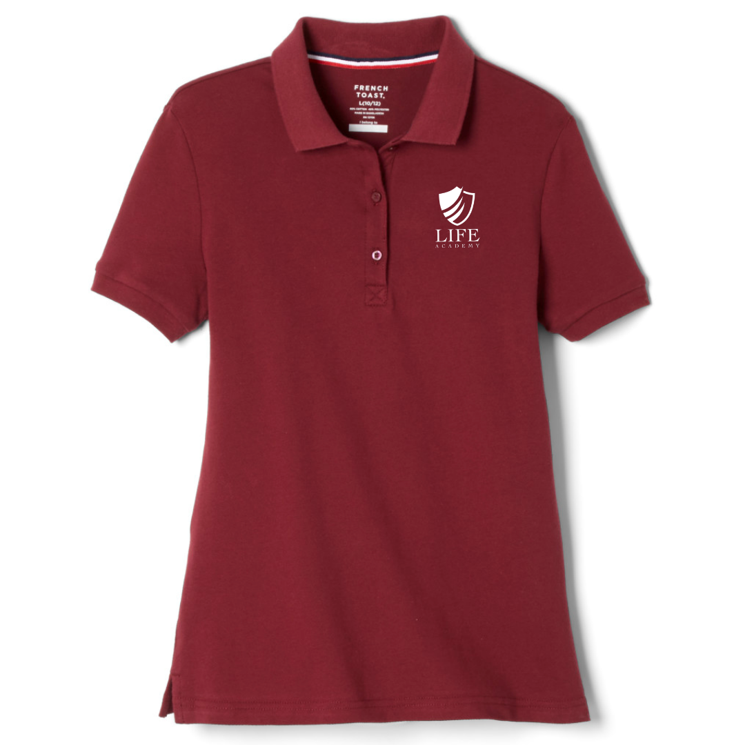 Life Academy - IN - Girl's / Young Women's Short Sleeve Stretch Pique