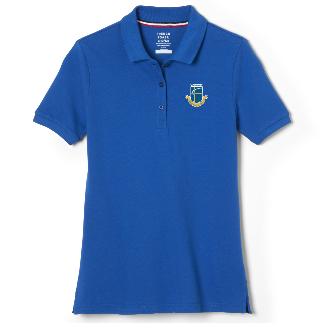 Trinity Classical School - Girl's / Young Women's Short Sleeve Stretch Pique Polos