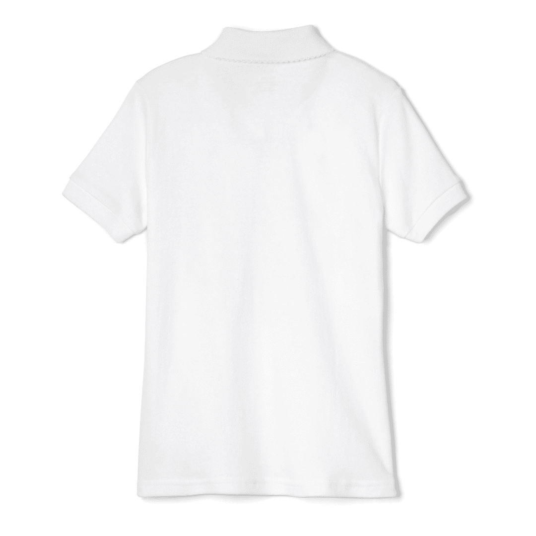 Harbor Christian Academy - Girl&#39;s Short Sleeve Picot Collar - No logos