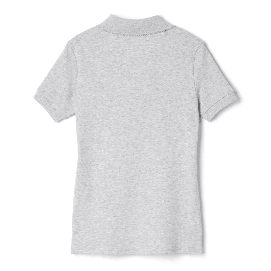 Toddler Short Sleeve Picot Collar
