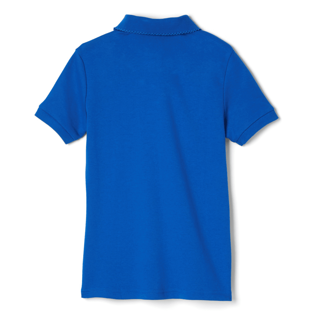 Harbor Christian Academy - Girl's Short Sleeve Picot Collar - No logos