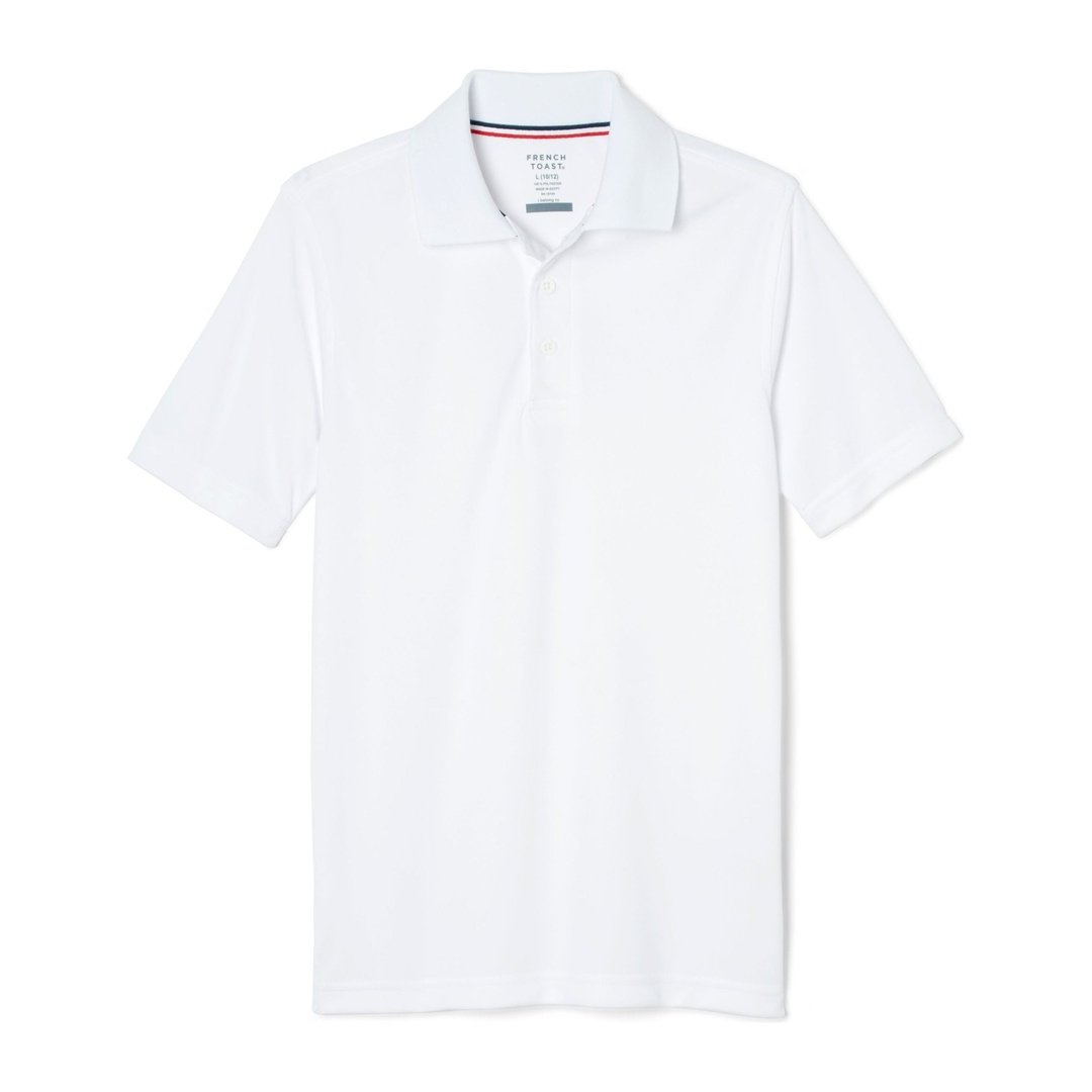 French Toast Adult Short Sleeve Performance Polo