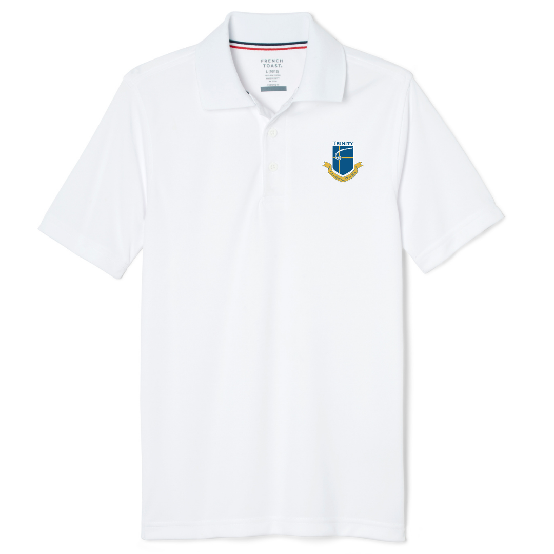 Trinity Classical School - Youth / Adult Co-Ed Short Sleeve Moisture Wicking Polo