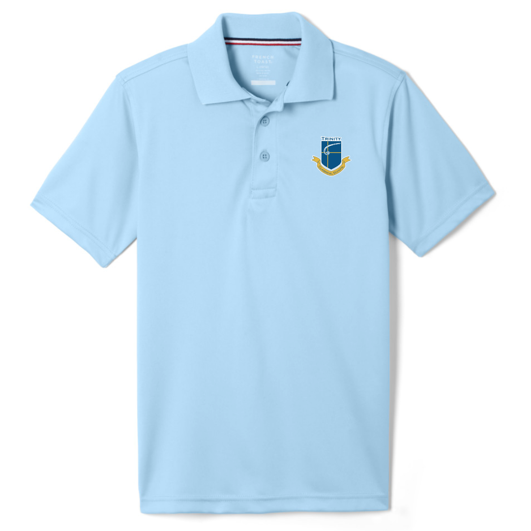 Trinity Classical School - Youth / Adult Co-Ed Short Sleeve Moisture Wicking Polo