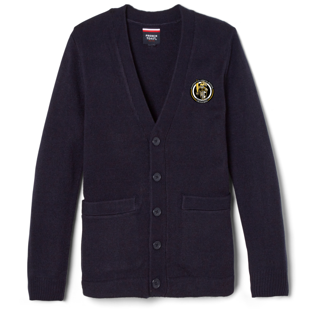 The Masters Class - Boy's / Young Men's V-Neck Cardigan Sweater