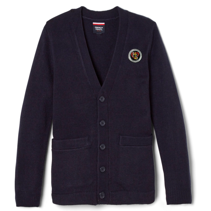 Immanuel Lutheran School - Youth / Adult Co-Ed V-Neck Cardigan Sweater