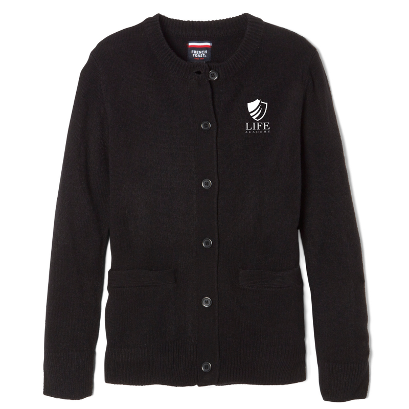 Life Academy - IN - Girl's / Young Women's Crewneck Cardigan Sweater