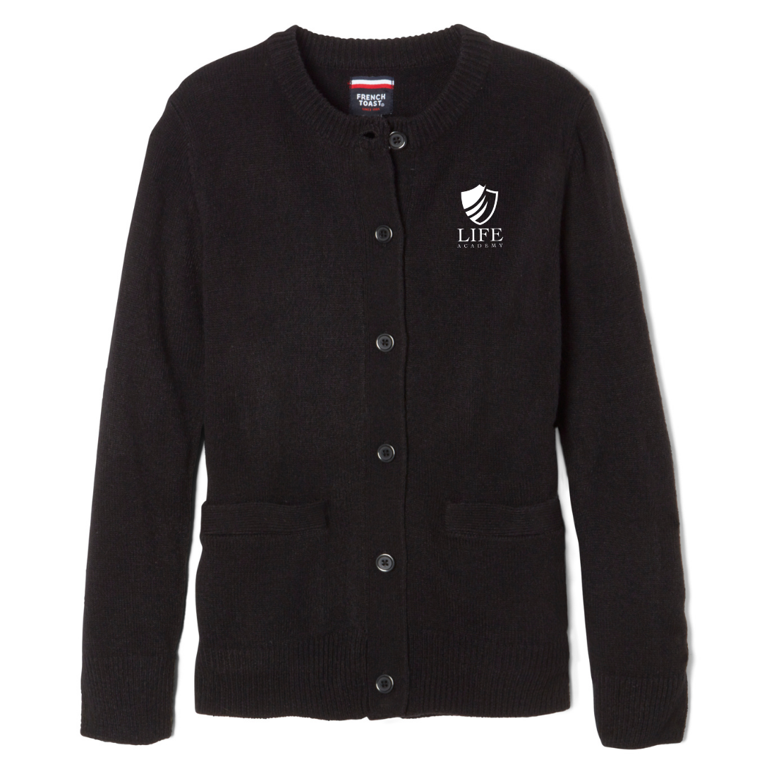 Life Academy - IN - Girl's / Young Women's Crewneck Cardigan Sweater
