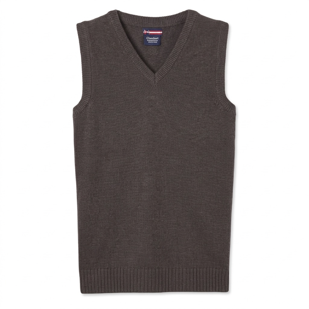 White Horse Academy - Youth / Young Adult Co-Ed V-Neck Sweater Vest - No Logo
