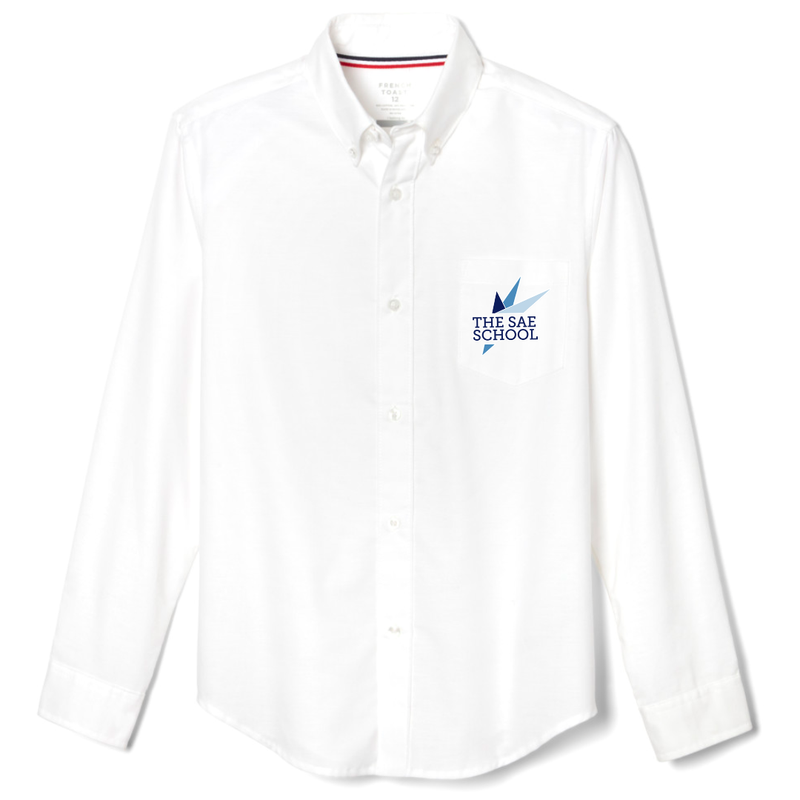 The SAE School - Boy's / Young Men's Long Sleeve Oxford Shirt