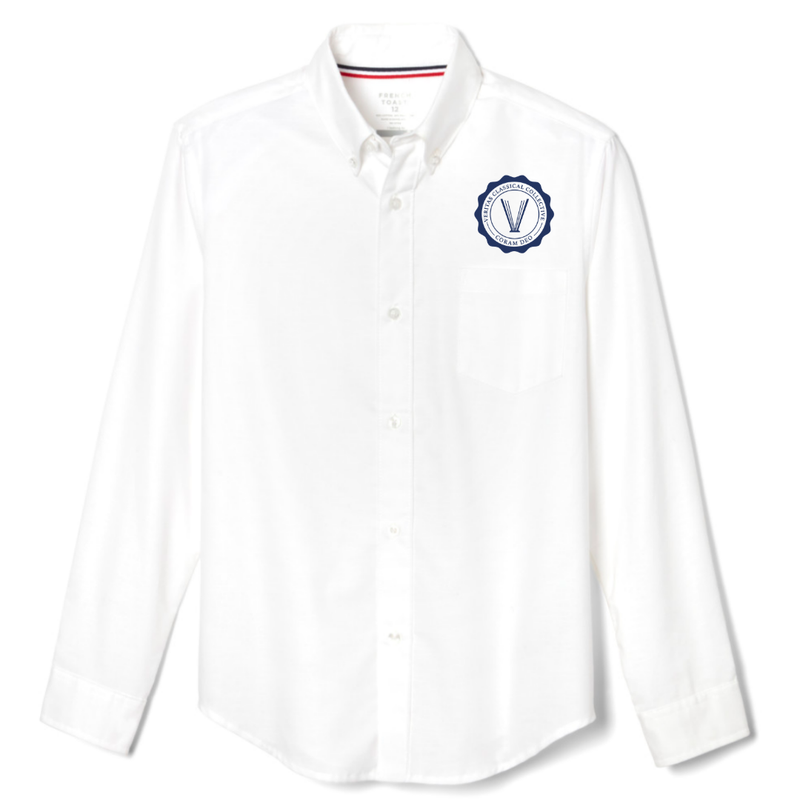 Veritas Classical - AR - Boy's / Young Men's Long Sleeve Oxford Shirt  - All Grades